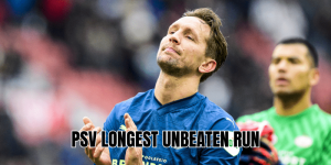 PSV Longest Unbeaten Run